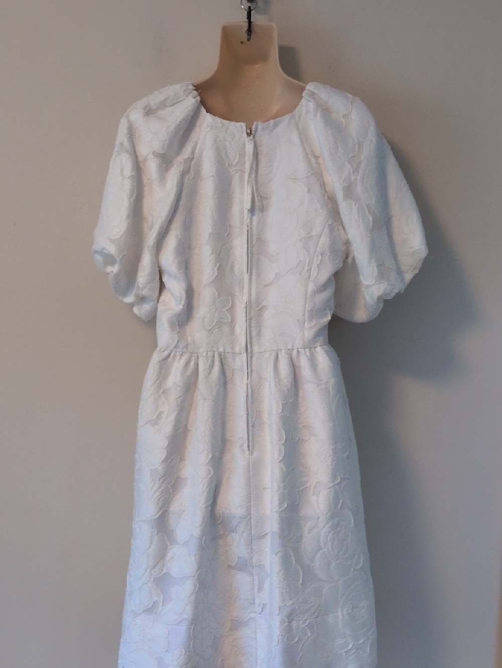 Lilly Pulitzer Knoxlie Dress Resort White Organza Bloom Jacquard 6 - Picture 6 of 16